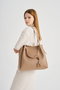 Lucky Bees Bolso de Hombro Camel